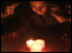 Children looking at candles.