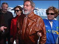 Néstor Kirchner e Lula