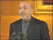 افغان صدر حامد کرزئی