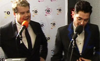Greg James and Gemma