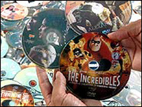 CDs piratas
