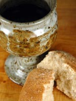 Wine and bread