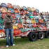 Huw, a long time collector of antique tractor seats, couldn't believe his luck at the rodeo.