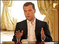 Президент Росії Мєдвєдєв