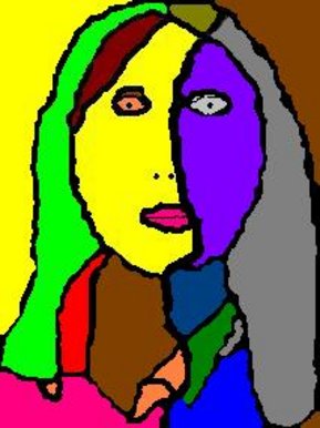 Monet self portrait