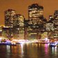The bright lights of New York City