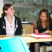 Students working on a project
