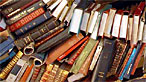 Books on a shelf