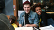 Trevor, Daniel Merriweather and Gemma