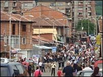 Pamje nga Mitrovica