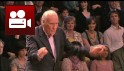 Peter Snow performs in the final concert at Baton Camp