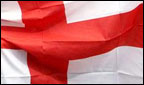 The flag of St. George