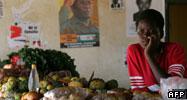 Woman in Seke, a village south of Harare