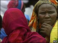 Refugiada sudanesa
