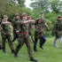 LEFT! RIGHT! LEFT! RIGHT! HEAD UP JAMES!