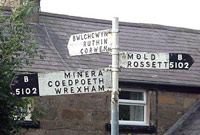 Arwyddion ffordd