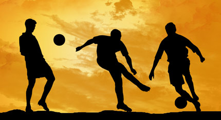 Teenage footballers