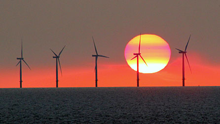Rhyl Flats by Ray Worsnop