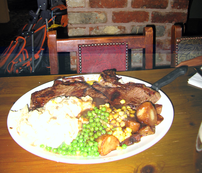 a whopping steak