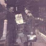 V.E. Day, 8 May 1945 Sloane Street, SW1 Jean Simpson (not the Seargeant Major, the other one). V.E. Day, 8 May 1945 Sloane Street, SW1 Jean Simpson (not the Seargeant Major, the other one).