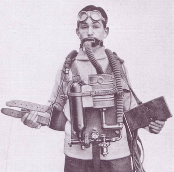 Amphibian breathing apparatus