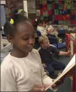 Girl reading