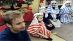 Stuart Miles and children from Bethlehem