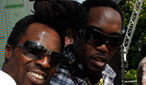 Seani B keeps Ras company on the decks