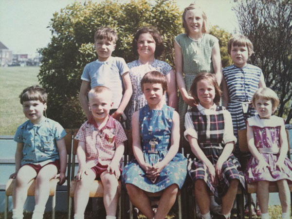 Richard Bizley's School for the Deaf Class photo