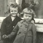 Laura with a neighbour