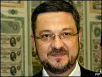 O ministro da Fazenda, Antonio Palocci