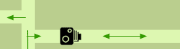Camera indicating the live listen section