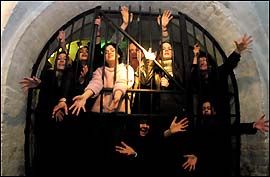 Locked up
