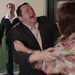 Lydia trying to attack Ewan through Lenny