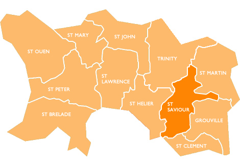 St Saviour Map