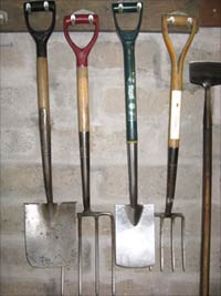 Jim McColl's forks and spades