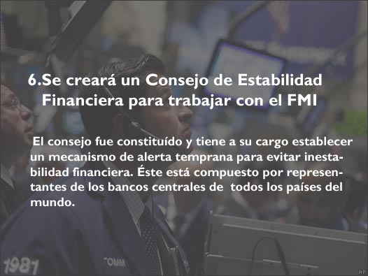 Promesas del G-20