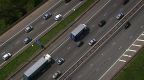 Lorries on the road