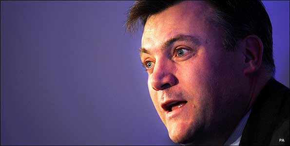 Ed Balls c/o PA