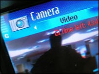 Mobile camera phone