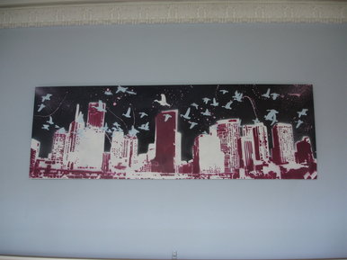 Cityscape canvas