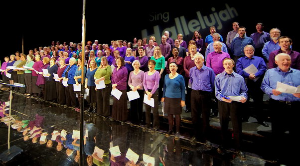 Sing Hallelujah stage choir at London's Coliseum