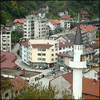 Dnešní Srebrenica