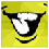 Cartoon smile