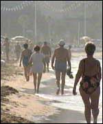 Benidorm beach