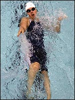 Natalie in action