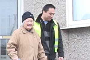 Tony has been very shy all his life. He has turned to helping his elderly Chinese community to try and overcome his shyness.