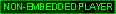 Non-Embedded RealPlayer