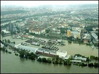 Zaplavená Praha
