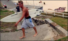 surfing